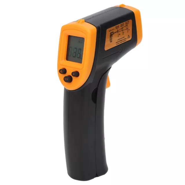 Non Contact Thermometer LCD Infrared Digital Temperature Measuring Thermometer◀