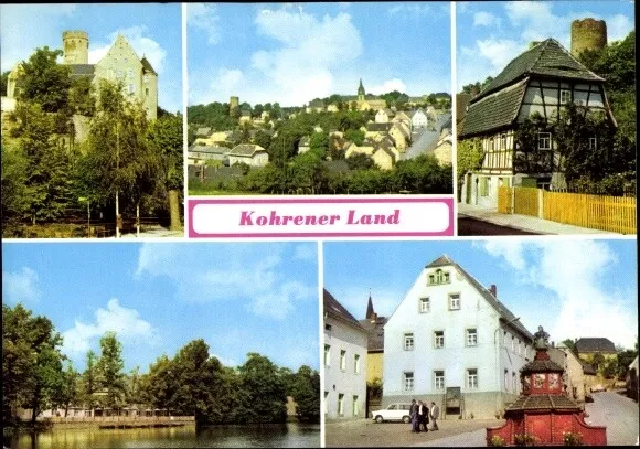 Ak Gnandstein Kohren Sahlis Frohburg Sachsen, Burg Gnandstein,... - 3984941