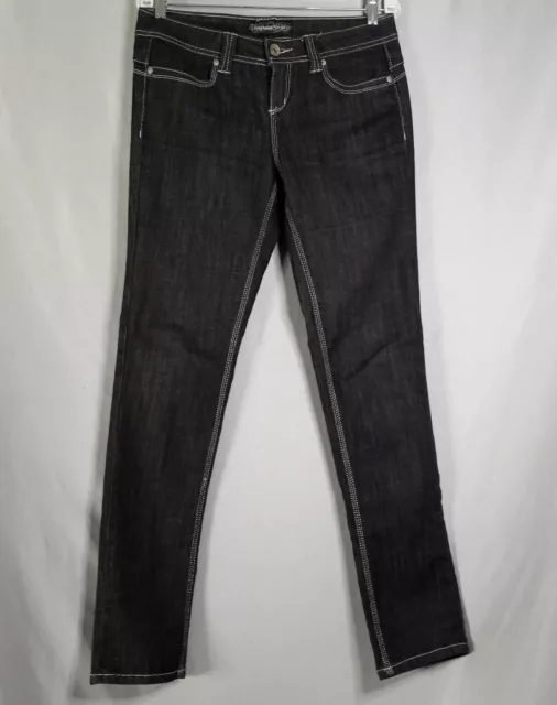 Imperial Star Skinny Jeans Charcoal Dark Wash Denim Women's Junior Size 11