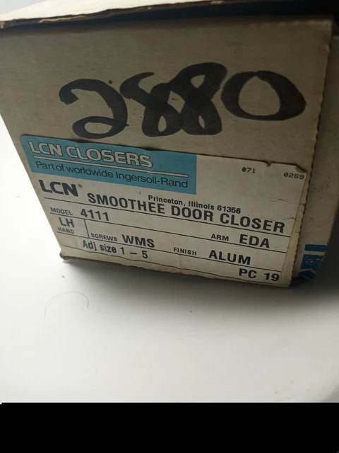 LCN Closers 4111 Smoothee Door Closer  Left Hand
