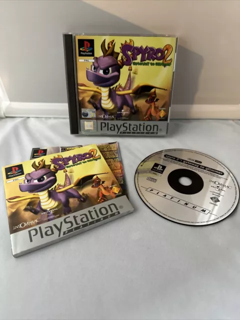 Spyro 2 Gateway To Glimmer (Sony PlayStation 1, 1999)