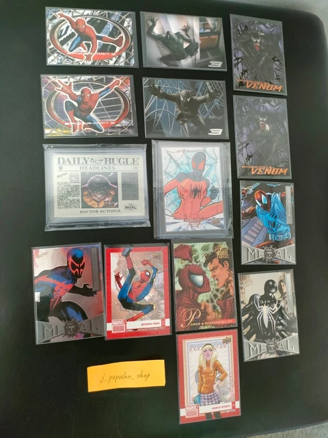 Marvel Sketch card set trading card set Spider-Man upper deck yzk7 2