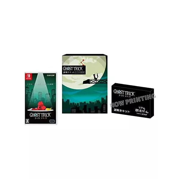 Ghost Trick: Phantom Detective Mystery Solving Kit BOX Nintendo Swith CPCS-0 FS