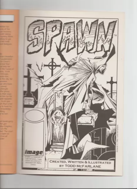 Rust Limited Foil #1 April 4/ 1992 First App Spawn Predates Malibu Sun May