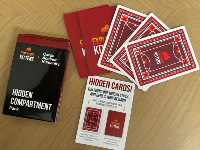 EXPLODING KITTENS NSFW Edition + Streaking, Imploding & Hidden Compartment Eds