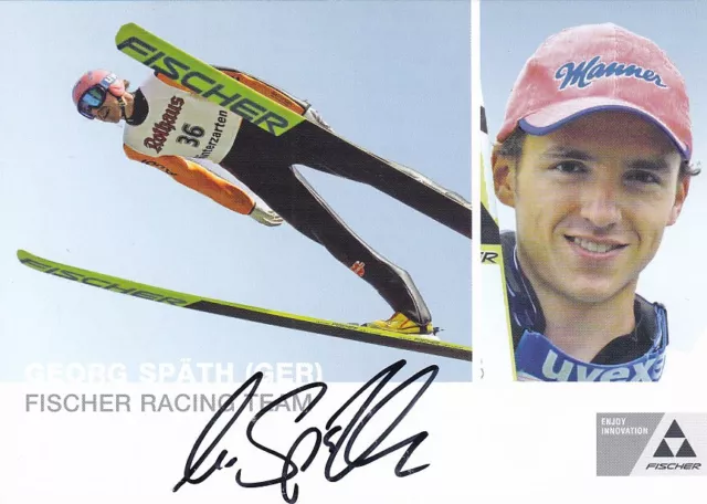 Georg SPÄTH - Deutschland, Silber WM 2005 Skispringen, Original-Autogramm!