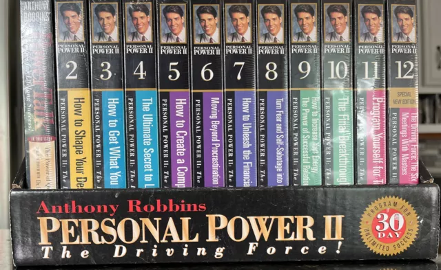 Anthony Robbins Personal Power 2 II The Driving Force! NEW SEALED Cassette