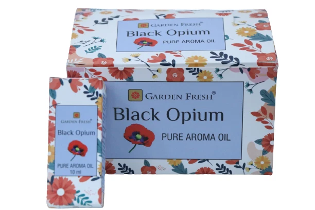 Garden Fresh Black Opium Pure Aroma Oil Burner Warmer Scented Fragrance 10ml