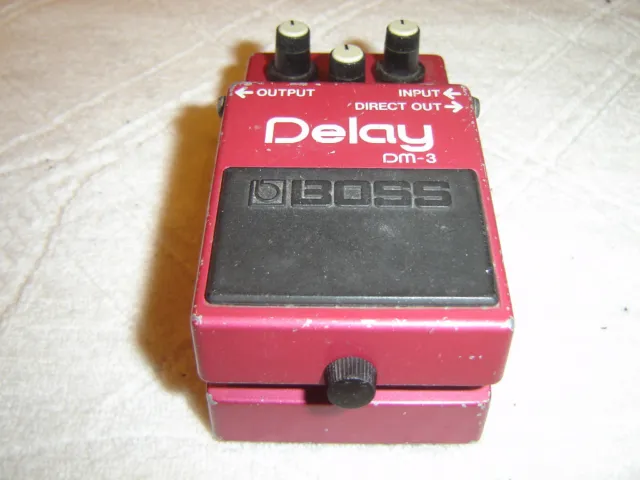 Boss DM-3, Analog Delay, Stereo Output, Vintage Guitar Pedal 2