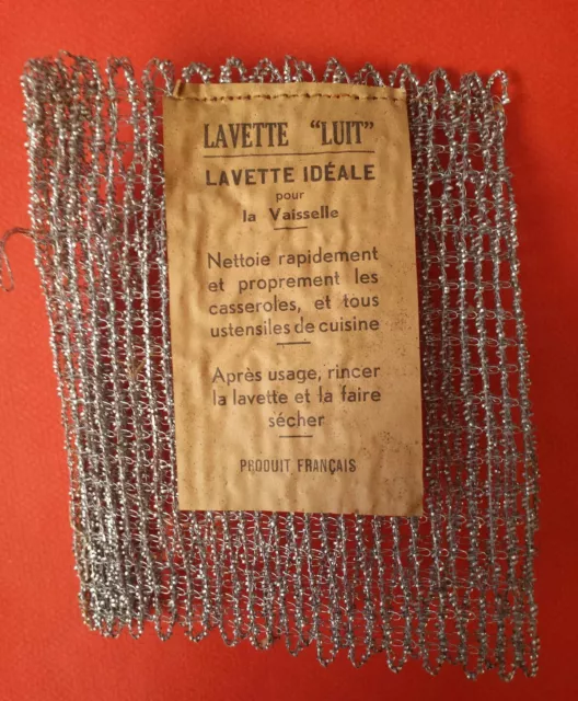 LAVETTE LUIT PAILLE de Fer - Ancien Collector - EUR 5,00 - PicClick FR