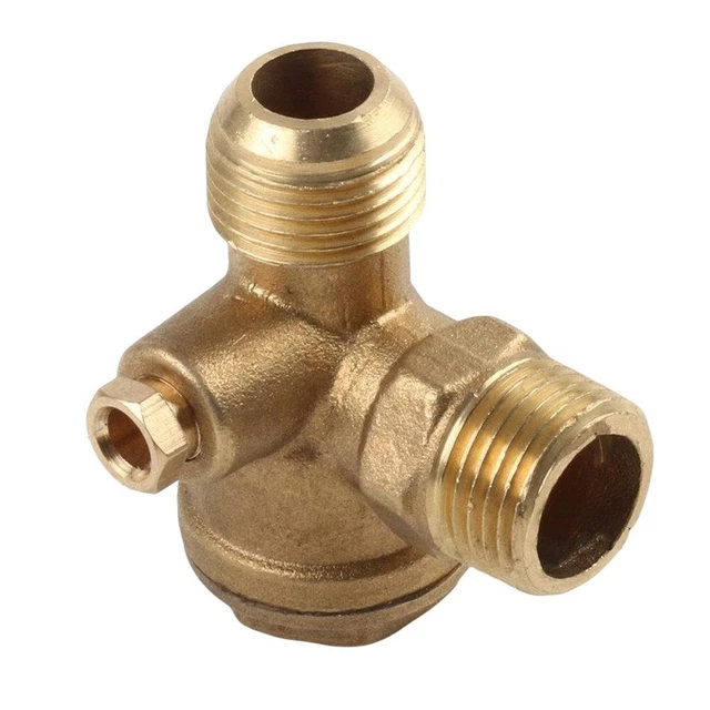 Válvula de retención de alta calidad compresor de aire 20*20mm duradero con tornillo