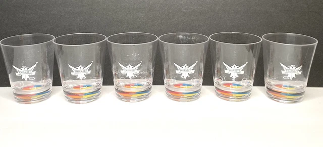 Lot of 6 New SMIRNOFF Vodka Limited Edition 10oz. Clear Hard Plastic Cups