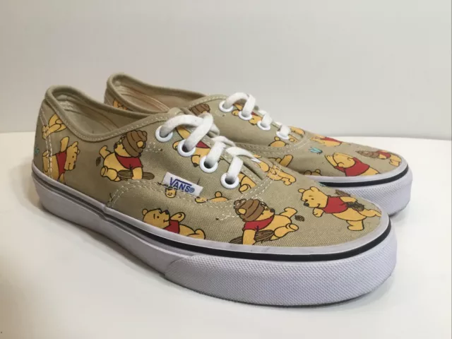 DISNEY VANS WINNIE the Pooh Limited Edition Shoes Womens Size 5