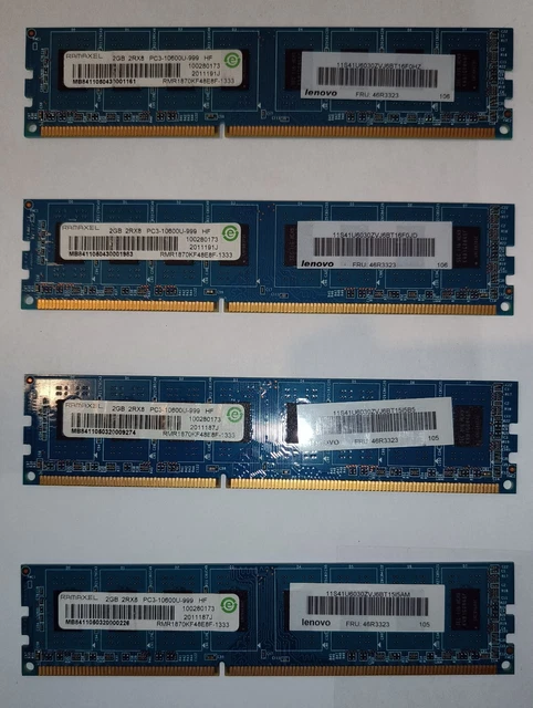 Ram Ddr3 Ramaxel Ram 2gb Ramaxel RMT3150ED58E8W-1600 2GB (1x2GB