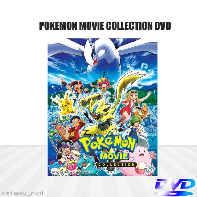 DVD ANIME POKEMON Movie Collection 6DVDs Set (Film 122 + 3) English Dub * & Sub EUR 35,99
