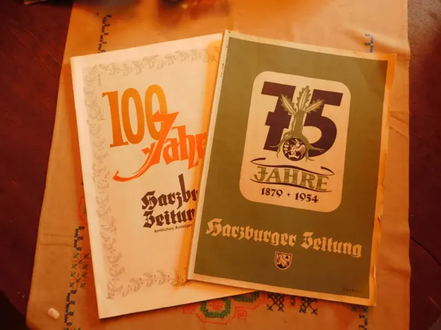 100 Jahre Harzburger Zeitung 1979 Jubiläumsausgabe