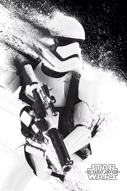 Star Wars Episode VII Stormtrooper Paint Maxi Poster 61 X 91.5 CM