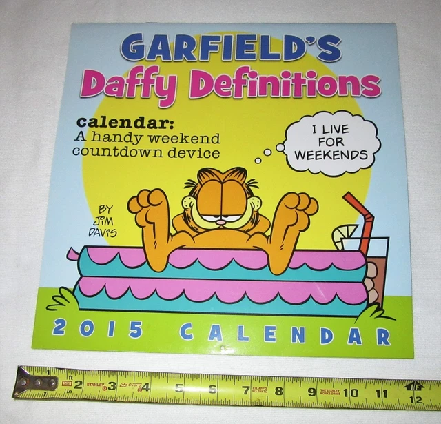 2015 GARFIELD WALL calendar Odie Jon Doc Boy Nermal Squeak Pooky