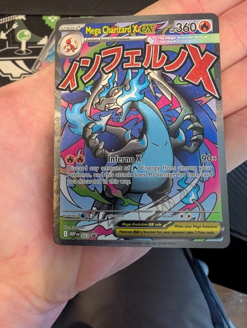 MEGA CHARIZARD X Ex 023 UPC Promo Pokémon TCG £72.06 - PicClick UK