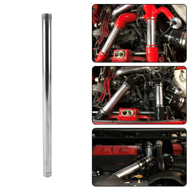 Tubo In Alluminio 90° - Curva 60cm Per Intercooler, Spessore 2mm - Foto 12