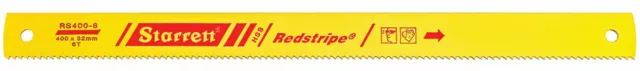 Starrett RS400-6 - 16 x 1-1/4 x .075 x 6T, Redstripe Power Hacksaw Blade 05 Ea