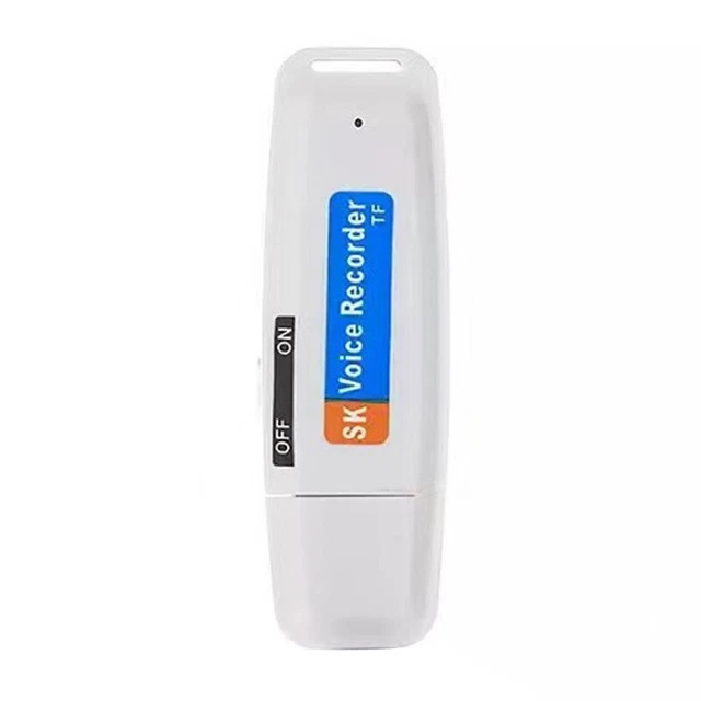 Portable Rechargeable U-Disk USB Digital Audio Voice Recorder - Dictation L3R7