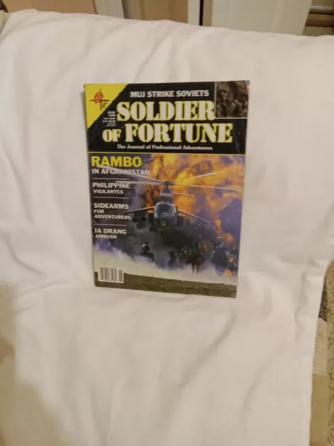 Soldier Of Fortune Magazine, June 1988 Rambo III issue