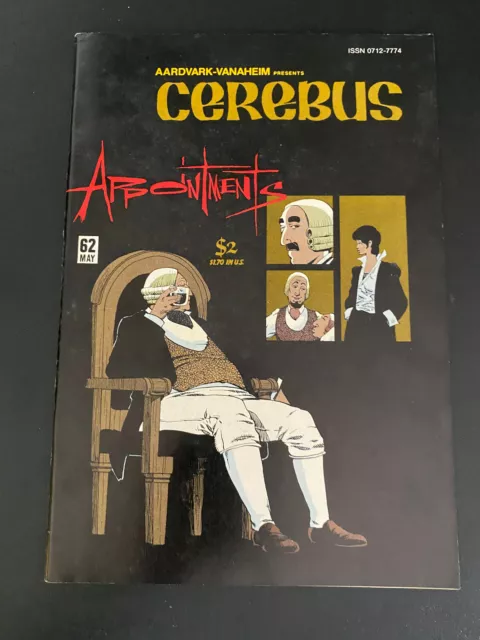 Cerebus #62 AARDVARK-VANAHEIM Comics 1984 vf/nm