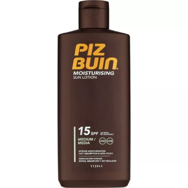 PIZ BUIN moisturizing body spf15 medium protection 200ml