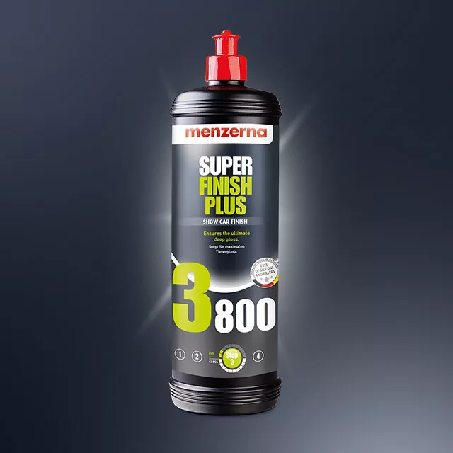 Menzerna 3800 Super Finish Plus 1000 ml produit de polissage pro lustrage