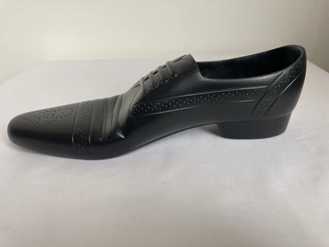 Eclectic English Gentleman's Black brogue shoe by British Designer Tom Dixon 3