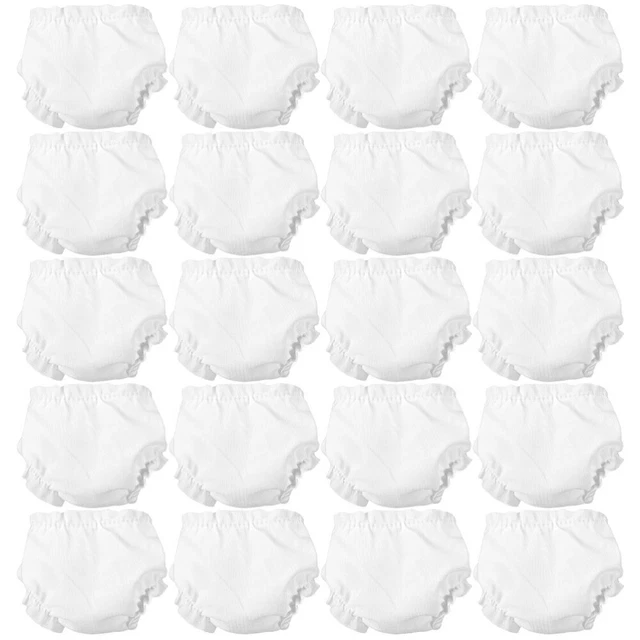Mutandine bambola bambole americane ragazze rinate bambine mutandine giocattolo tessuto bianco