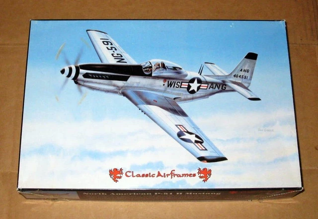 CLASSIC AIRFRAMES 1:48 P-51H Mustang USAF/ANG Fighter Detailed Resin ...