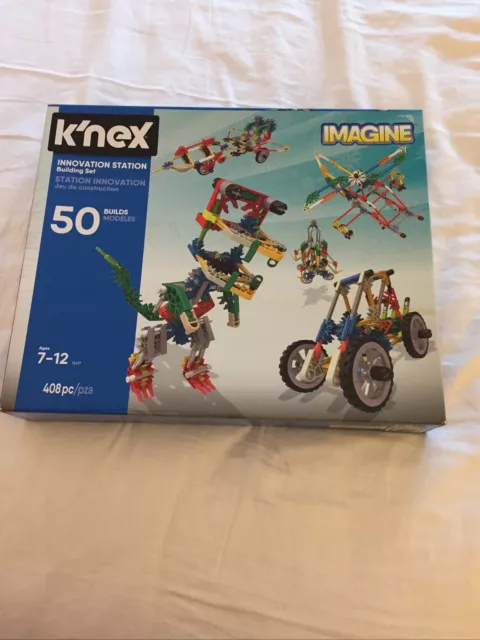 K NEX INNOVATION STATION Starter Set 12417 With Instructions build