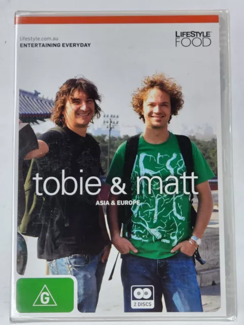 Tobie & Matt: Aisa & Europe - DVD Region 0 PAL - Brand New