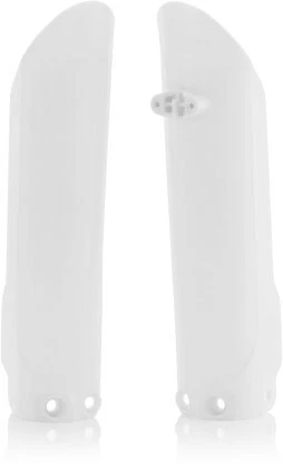 Acerbis Lower Fork Covers White 2686000002 Custom Replacement Fork Cover Set