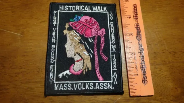 Vintage Danvers Massachusetts Historical Walk Mass Volks Assoc  Bx A #57