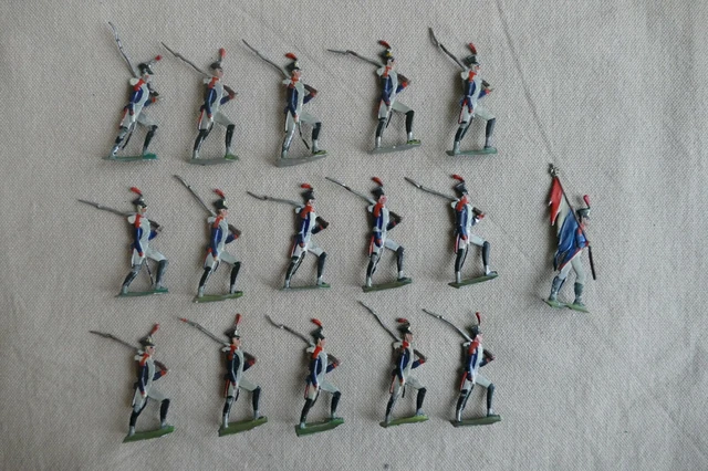 Figurines étain 30 Mm - Mamelouks à Cheval 1er Empire - Napoléon - Peintes
