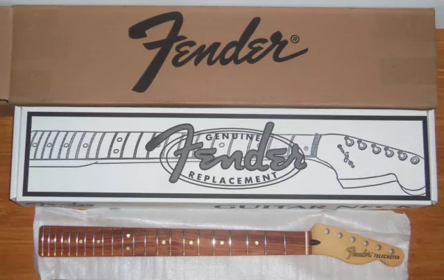 Fender® Deluxe Series Tele Maple/Pau Ferro Neck~22 NT Frets~12" Radius~Brand New