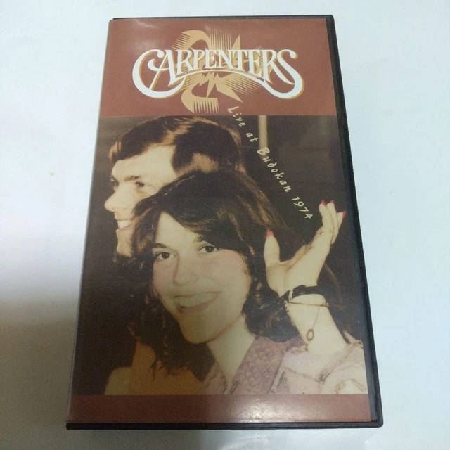 CARPENTERS CARPENTERS LIVE In Japan Budokan 1974 VHS EUR 57,46