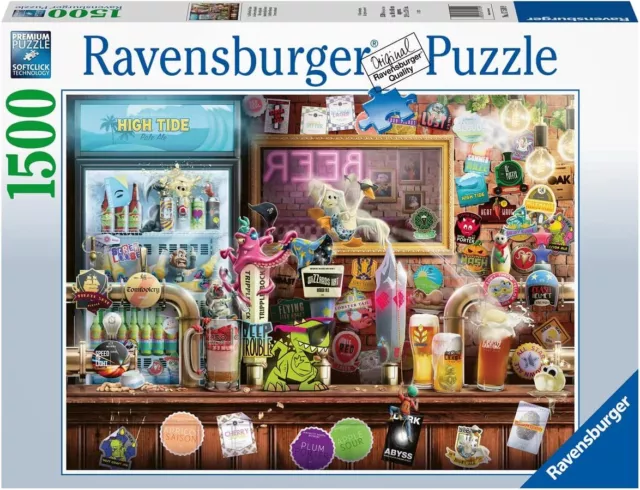 Ravensburger Craft Beer Bonanza 1500 Piece Jigsaw Puzzles for Adults and Kids Ag 2