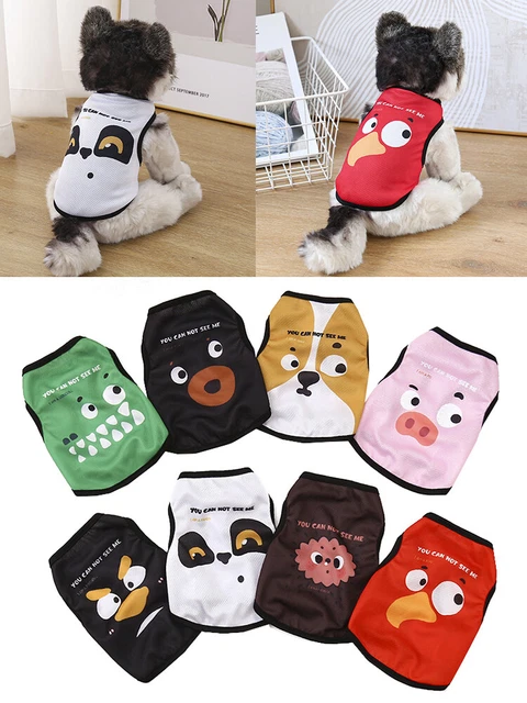 Cartoon Haustier Hund Kleidung Chihuahua Katze T-Shirt für Kleine Puupy Tank Top