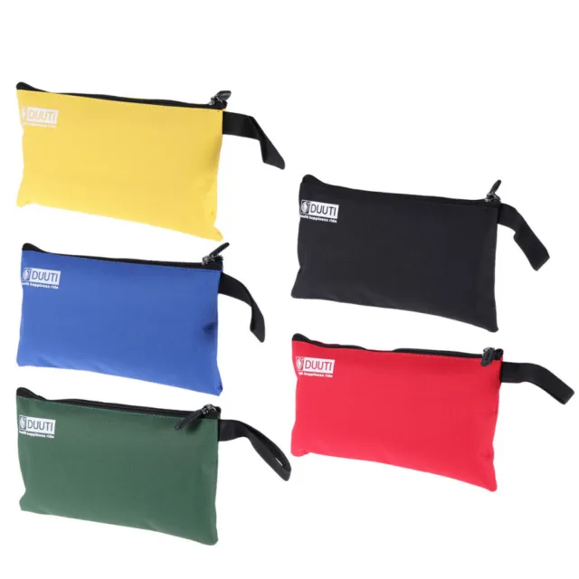 5 Pack Tool Bags Handheld Tool Pouch Canvas Zipper Pouch Canvas Pouch Tool Bags