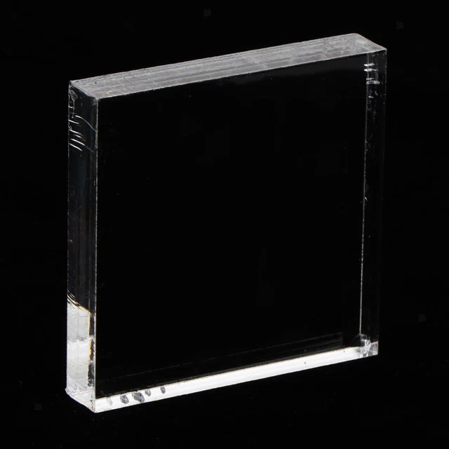 Square Acrylic Block Stamp Block Stamping Tools for DIY Crafts 5x5cm 6