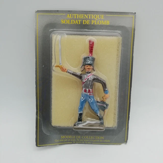 STARLUX EMPIRE PLASTIQUE 1970 / HUSSARD 9ème REGIMENT GRANDE TENUE 1807 REF 8074 EUR 12,50