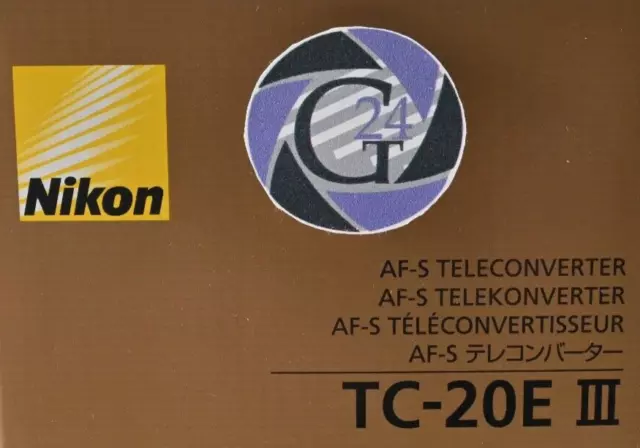 Nikon AF - S Téléconverteur TC-20E III - GT24 Hit 12 Mois de Garantie