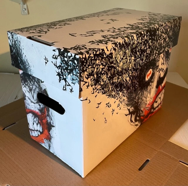 NECA short box Joker graphics comic book storage Jock art Detective Comics 880