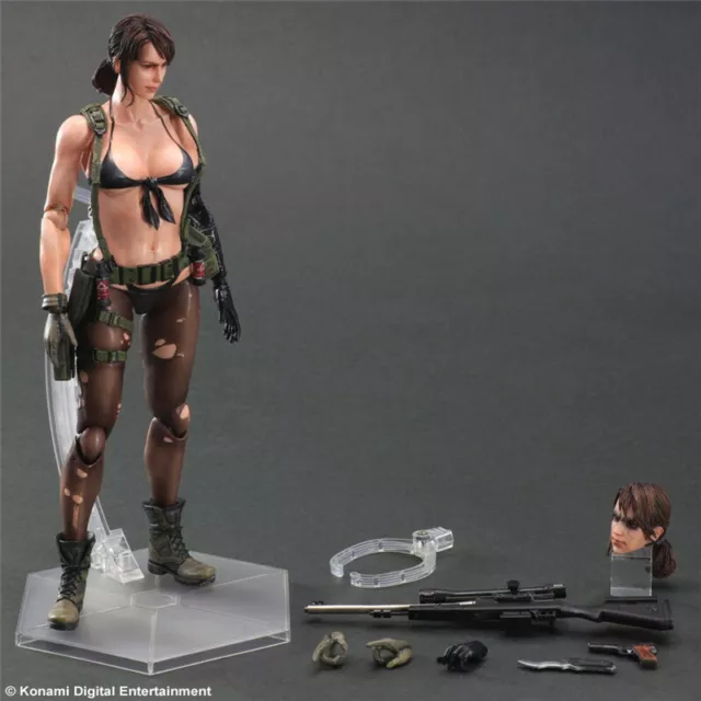 Metal Gear Solid 5 Quiet Action Figure Female Elite Sniper Toys Mode New In Box