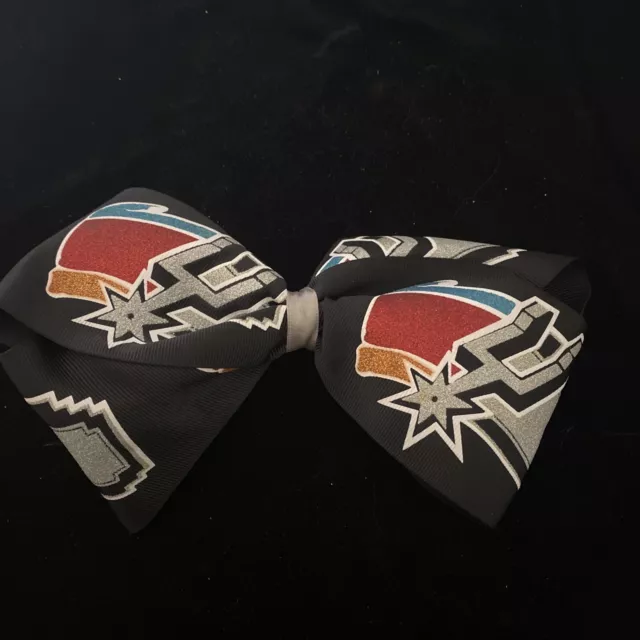 San Antonio Spurs Ribbon Hair Bow