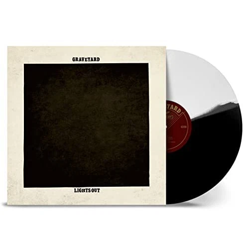 Graveyard - Lights Out Black/White Split - Preorder Now! - New Vinyl  - J23A